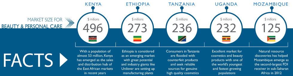 Africa cosmetics and beauty market